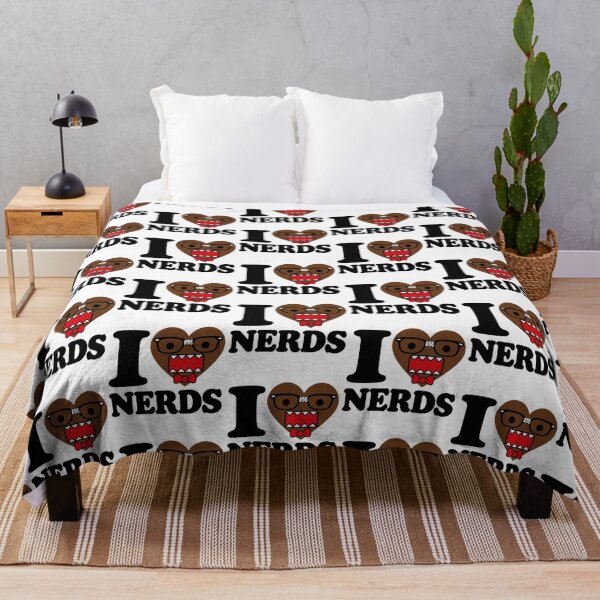 Item preview, Domo "I Heart Nerds"  designed and sold by cinlali.
