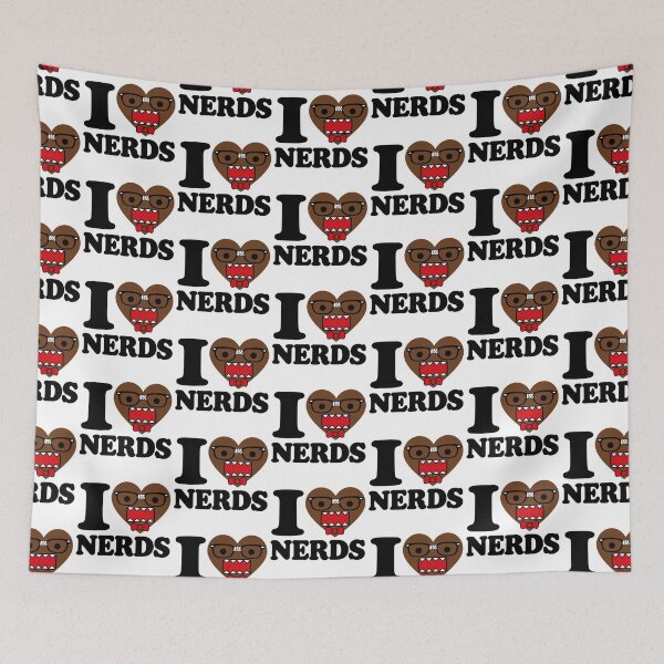 Item preview, Domo "I Heart Nerds"  designed and sold by cinlali.