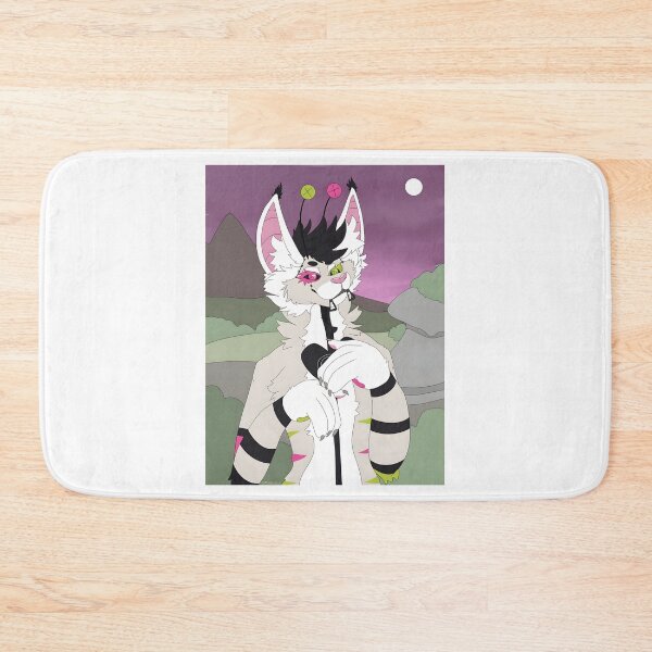 Item preview, Feline Anthro Character with Button Antennae at Twilight designed and sold by Catsi-Nook-Art.