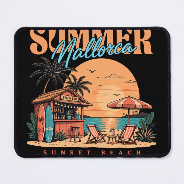 Item preview, Sunset Beach Bar Mallorca designed and sold by NordGrafik.