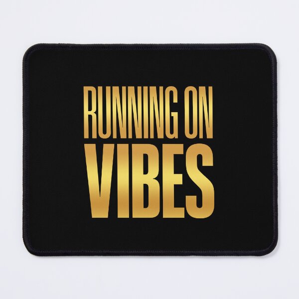 Item preview, Running on Vibes, Golden designed and sold by Memes N Lore .
