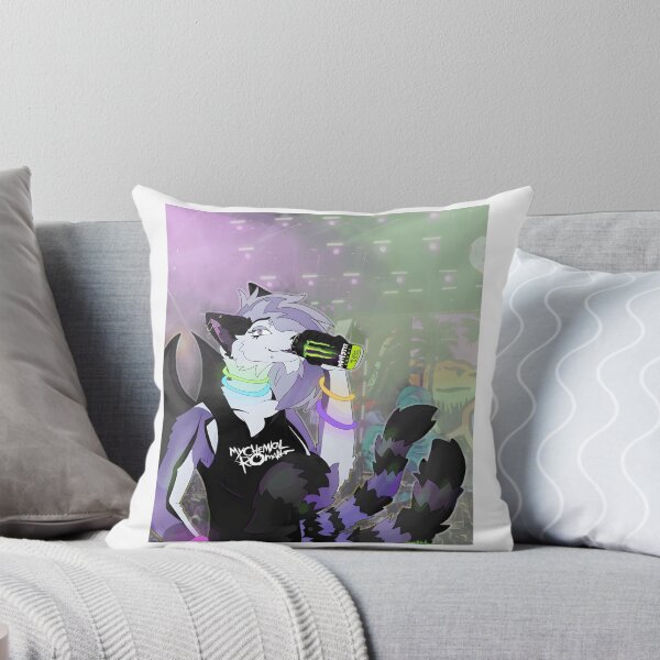 Item preview, Anthropomorphic Fox Drinking Energy Drink at Concert designed and sold by Catsi-Nook-Art.