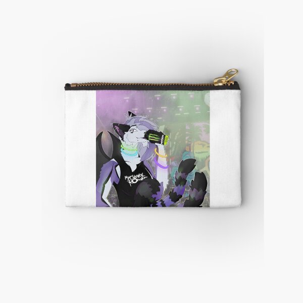 Item preview, Anthropomorphic Fox Drinking Energy Drink at Concert designed and sold by Catsi-Nook-Art.