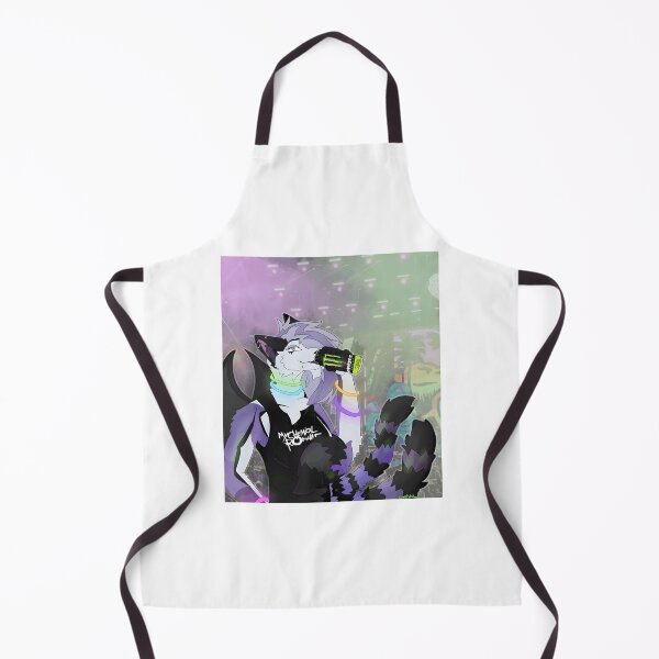Item preview, Anthropomorphic Fox Drinking Energy Drink at Concert designed and sold by Catsi-Nook-Art.