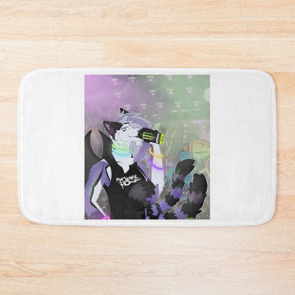 Item preview, Anthropomorphic Fox Drinking Energy Drink at Concert designed and sold by Catsi-Nook-Art.