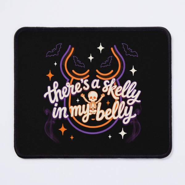 Item preview, There's a Skelly in My Belly Halloween Mom To Be designed and sold by Redgiant87x.