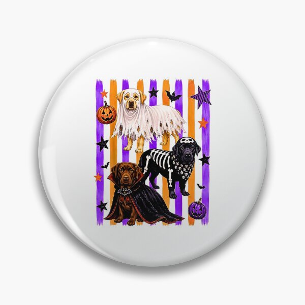 Item preview, Chocolate Labrador in Ghost Cute Lab Ghost Dog Halloween designed and sold by Rahamkshop.