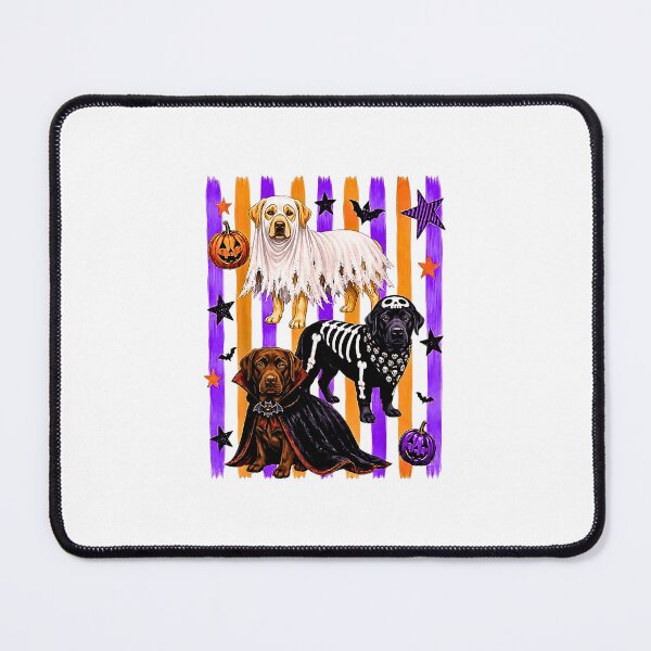 Item preview, Chocolate Labrador in Ghost Cute Lab Ghost Dog Halloween designed and sold by Rahamkshop.