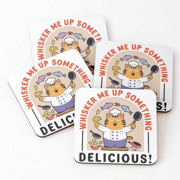 Item preview, Whisker Me Up Something Delicious designed and sold by Jazira-Arts.