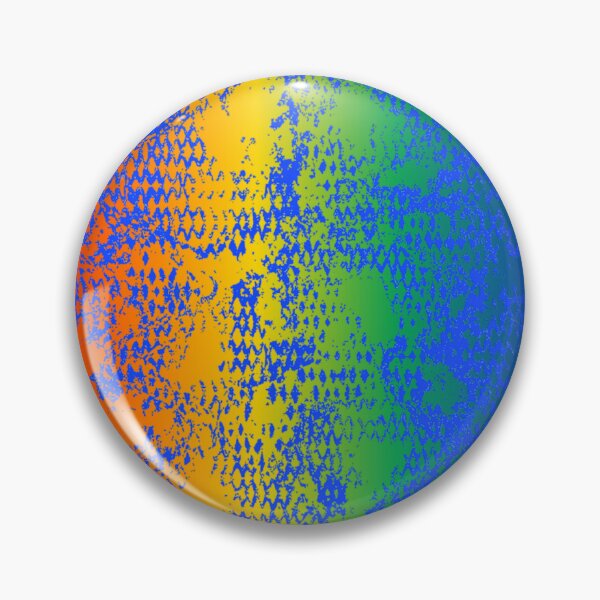 Artikelvorschau, Modernes, im Used-Look gehaltenes Python-Printmuster | Regenbogen & Blau entworfen und verkauft von Frohyou.