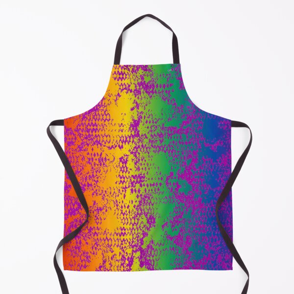 Item preview, Modern Distressed Python Print Pattern | Rainbow & Purple designed and sold by Frohyou.