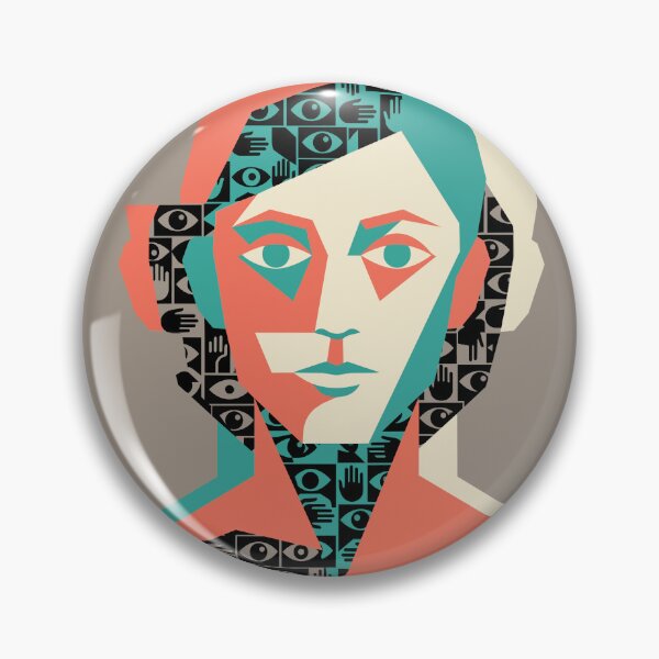 Item preview, Fragmented Mind Abstract Portrait designed and sold by KeremYurtseven.