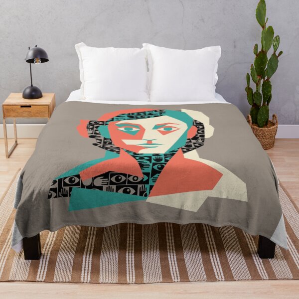 Item preview, Fragmented Mind Abstract Portrait designed and sold by KeremYurtseven.