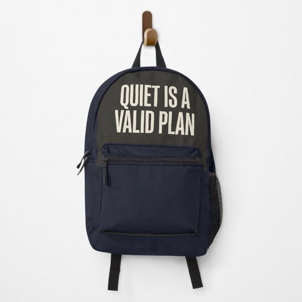 Item preview, Quiet Is a Valid Plan designed and sold by QuietNovaShop.