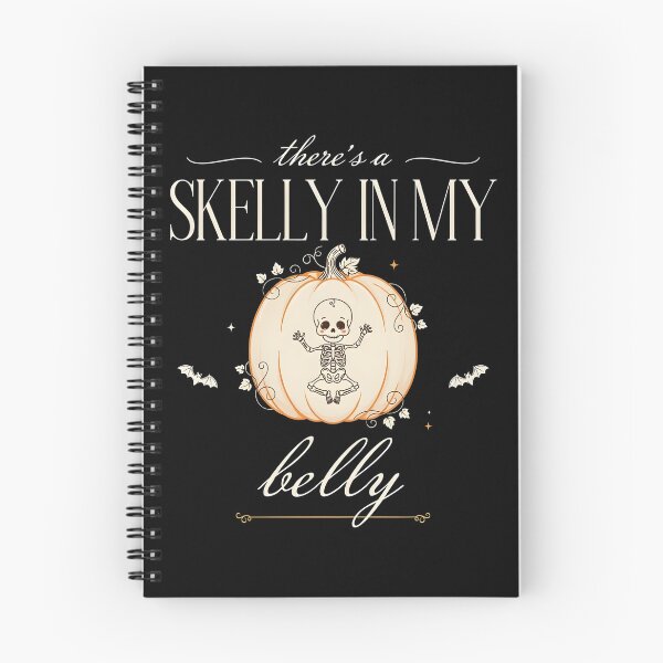 Item preview, There's a Skelly in My Belly Halloween Expecting Mom designed and sold by Redgiant87x.