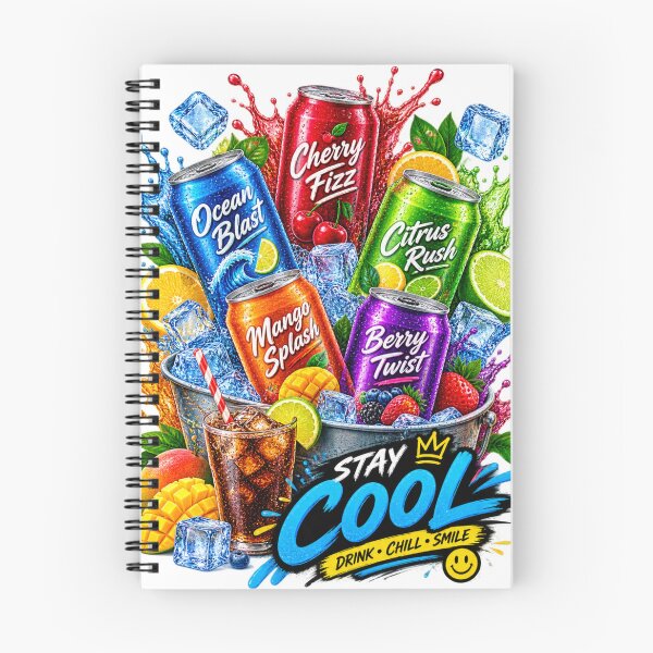 Item preview, Colorful fruity soda splash designed and sold by urbanshop7.