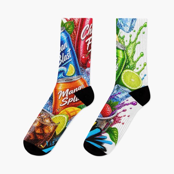 Item preview, Colorful fruity soda splash designed and sold by urbanshop7.