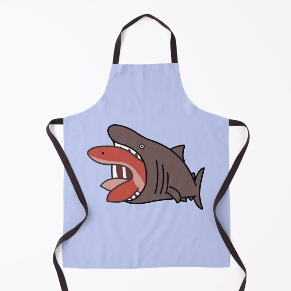 Item preview, Cute Cookiecutter Shark Eating Salmon designed and sold by Rtcraftani.