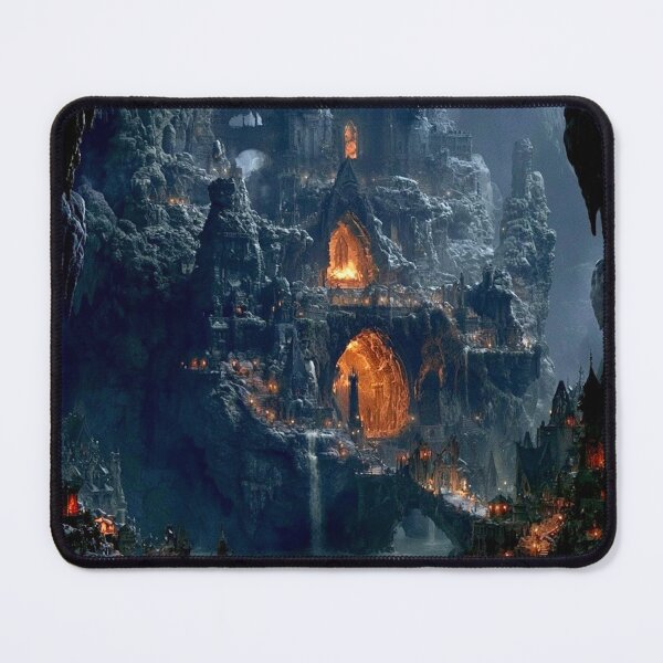 Item preview, Underdark Castle - Epic Dark Fantasy art designed and sold by Delerat7.