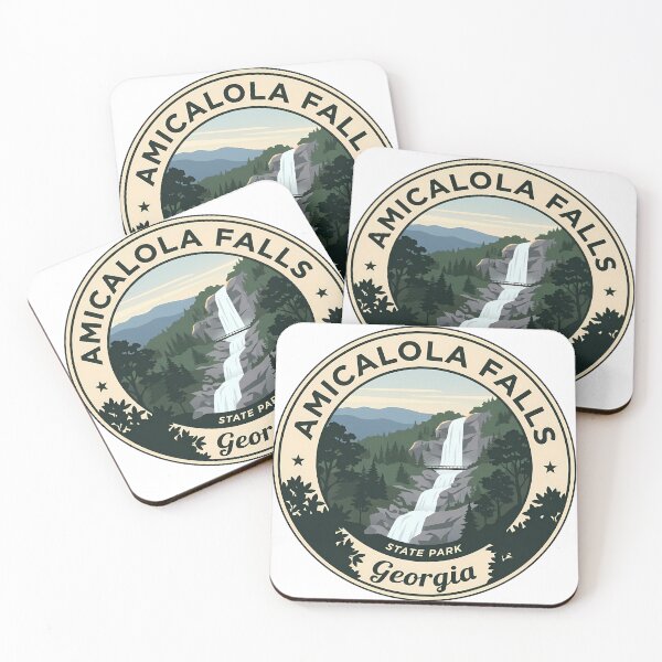 Item preview, Amicalola Falls State Park Georgia Emblem designed and sold by DetourDgn.