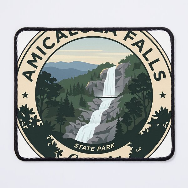 Item preview, Amicalola Falls State Park Georgia Emblem designed and sold by DetourDgn.