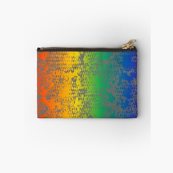 Item preview, Modern Distressed Python Print Pattern | Rainbow & Gray designed and sold by Frohyou.