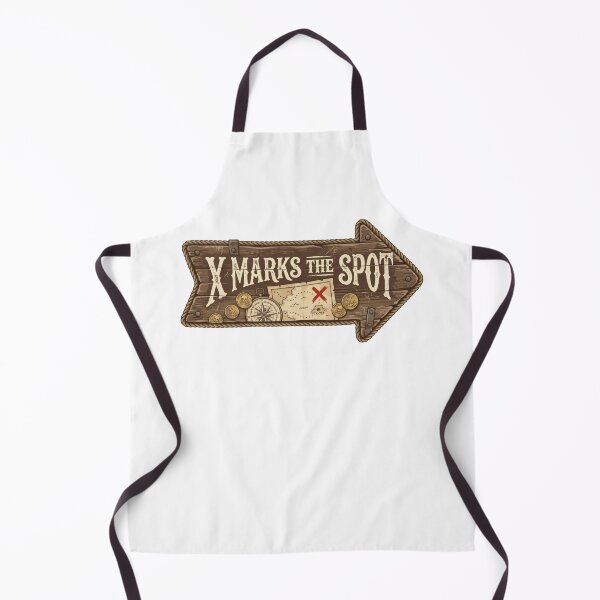 Item preview, X Marks the Spot Pirate Treasure Map designed and sold by BetweenForms.