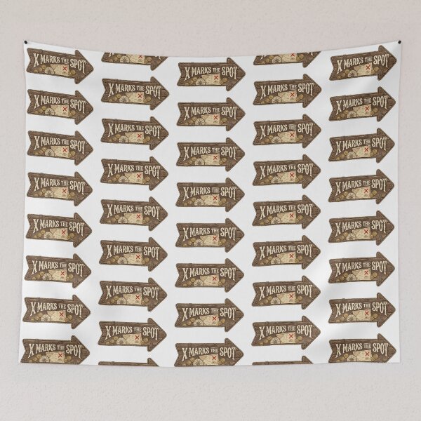 Item preview, X Marks the Spot Pirate Treasure Map  designed and sold by BetweenForms.