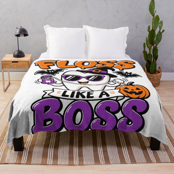 Item preview, Floss Like a Boss Funny Halloween Dentist designed and sold by Sunday.Supply.