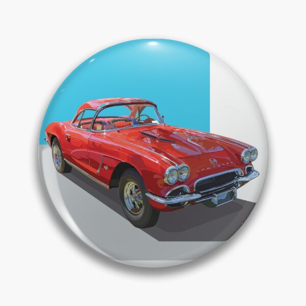 Item preview, Classic Chevrolet Corvette 1962 C1 ' Robert Hills © designed and sold by Robert Hills.