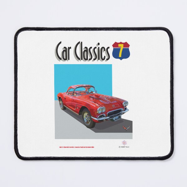 Item preview, Classic Chevrolet Corvette 1962 C1 ' Robert Hills © designed and sold by Robert Hills.