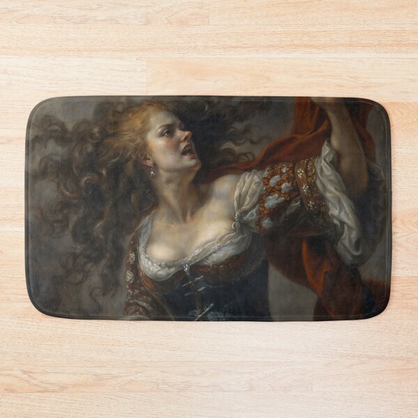 Item preview, Dramatic Gothic Gypsy Woman Dancing In Storm designed and sold by DarkHolyQueen.