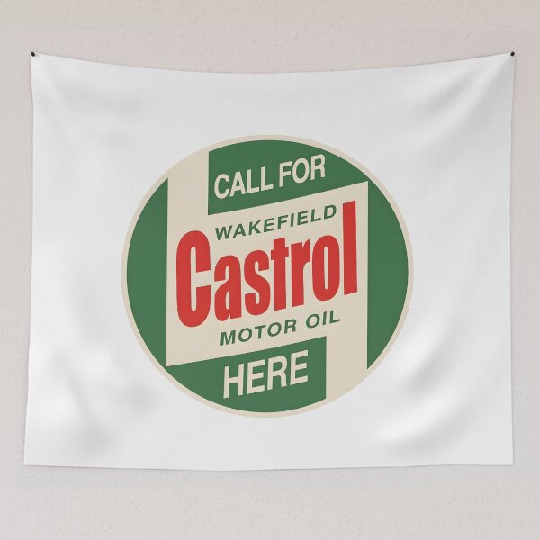 Item preview, Vintage Castrol Motor Oil Sign designed and sold by interdesigner.