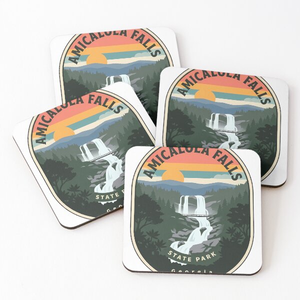 Item preview, Amicalola Falls State Park Georgia Sticker designed and sold by DetourDgn.