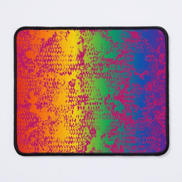 Item preview, Modern Distressed Python Print Pattern | Rainbow & Pink designed and sold by Frohyou.