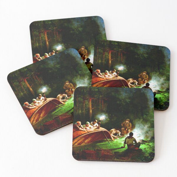 Item preview, Canoe Party Around a Campfire - Frances Anne Hopkins designed and sold by Jon-Baran.