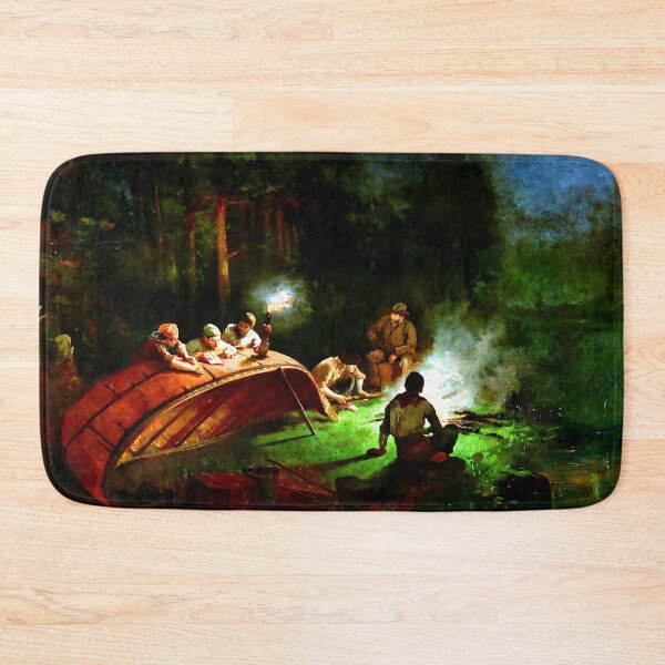 Item preview, Canoe Party Around a Campfire - Frances Anne Hopkins designed and sold by Jon-Baran.