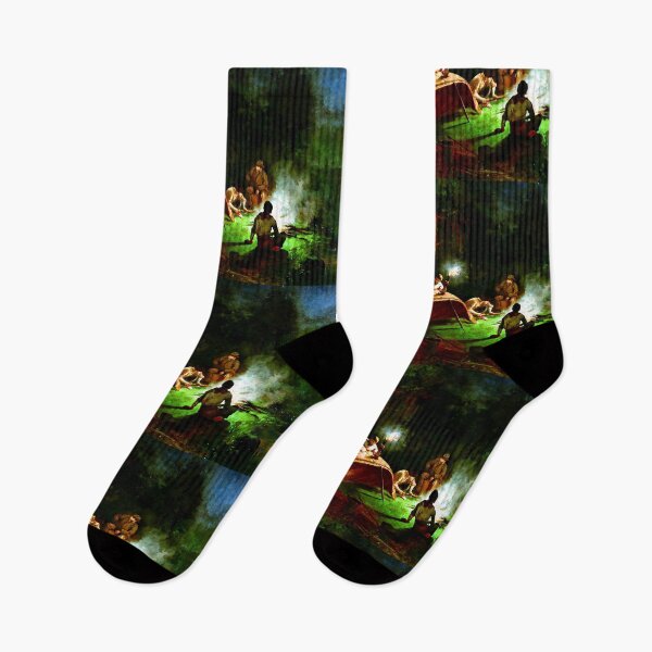 Item preview, Canoe Party Around a Campfire - Frances Anne Hopkins designed and sold by Jon-Baran.