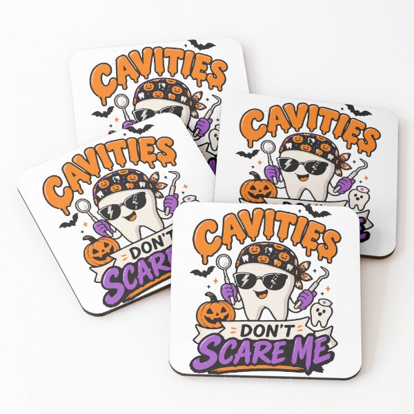 Item preview, Cavities Don’t Scare Me Halloween Dentist designed and sold by Sunday.Supply.