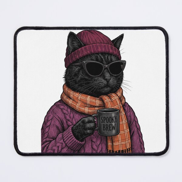 Item preview, Black Cat Spooky Brew designed and sold by Tiffany Roy.