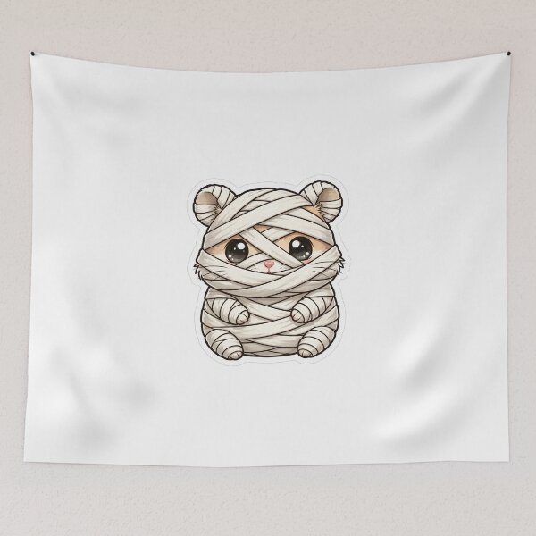 Item preview, Mummy Hamster - Cute Halloween Hamster Mummy Costume Ghost designed and sold by FBA.