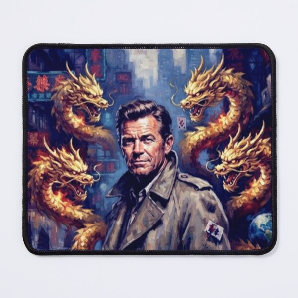 Item preview, Five Golden Dragons Mystery Fine Art Tribute designed and sold by Art's Diner.