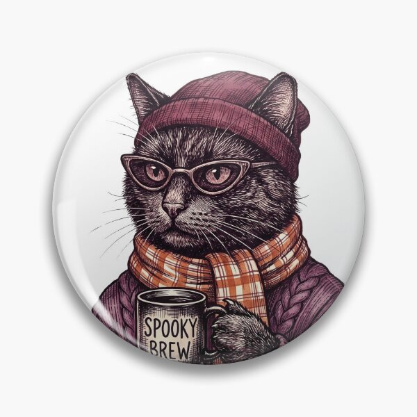 Item preview, Cerveza espeluznante para gatos acogedores designed and sold by Roy & Tiffany.