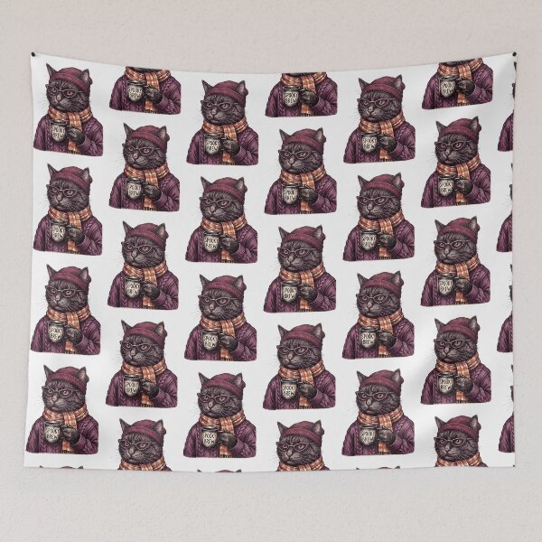 Item preview, Cozy Cat Spooky Brew designed and sold by Tiffany Roy.