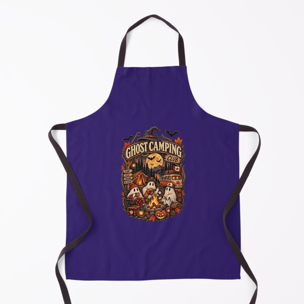 Item preview, Ghost Camping Club Halloween – Spooky Campfire & Canadian Autumn designed and sold by mocci10.