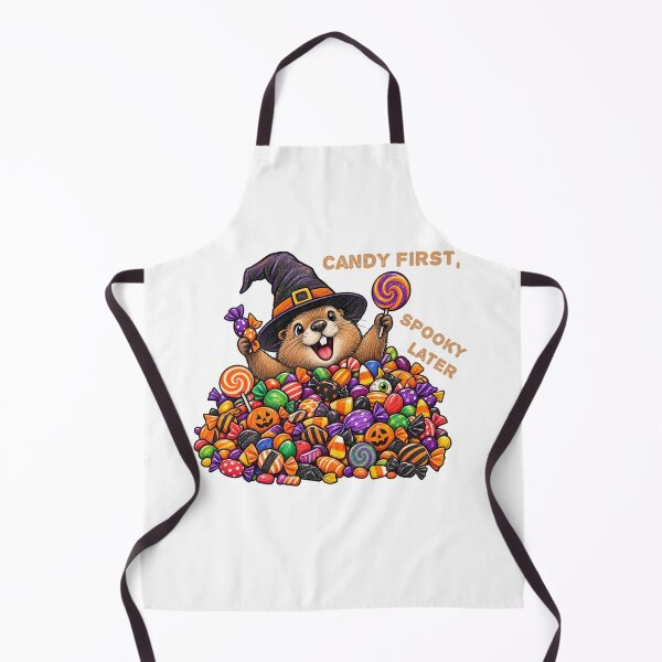 Item preview, Groundhog Candy First Spooky Later Halloween Design designed and sold by Buli89.