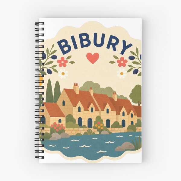 Item preview, Bibury England Travel Souvenir Modern Folk Art designed and sold by VisualArtsOasis.