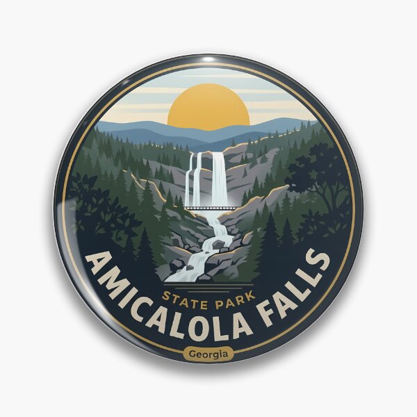 Item preview, Amicalola Falls State Park Georgia Print designed and sold by DetourDgn.