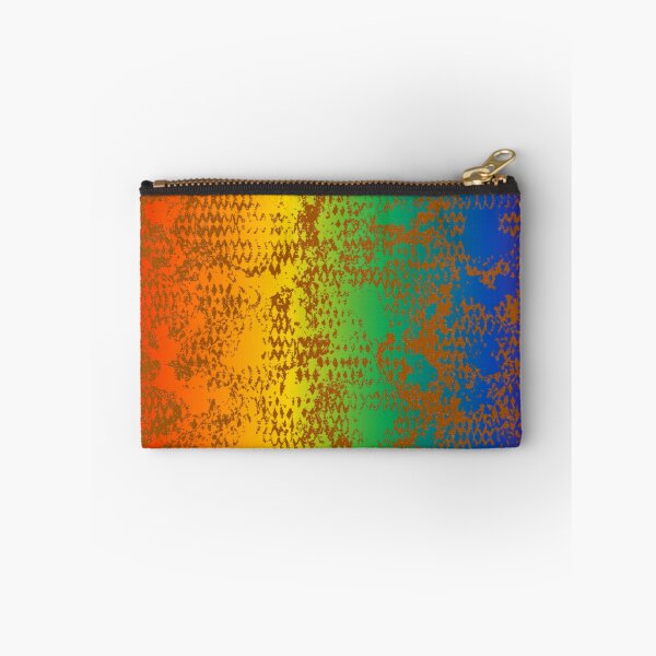 Item preview, Modern Distressed Python Print Pattern | Rainbow & Brown designed and sold by Frohyou.