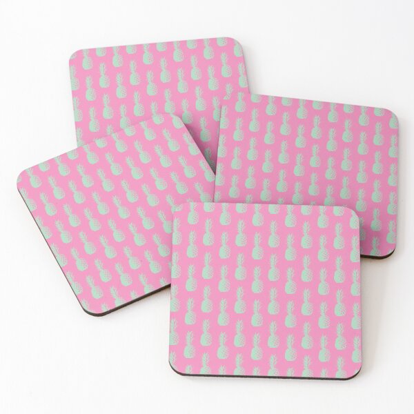 Item preview, Pineapple Pattern - Pink & Light Green #164 designed and sold by Natural Collective.